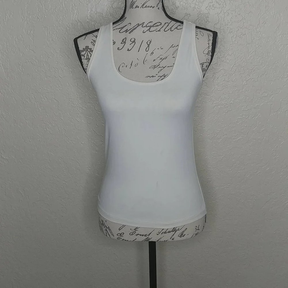 Old Navy Perfect Fit Tank Cream Size S